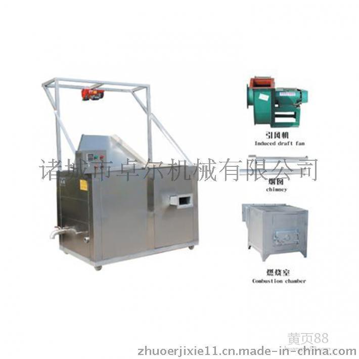 优质多功能 电动葫芦出料型油炸机 厂家直销